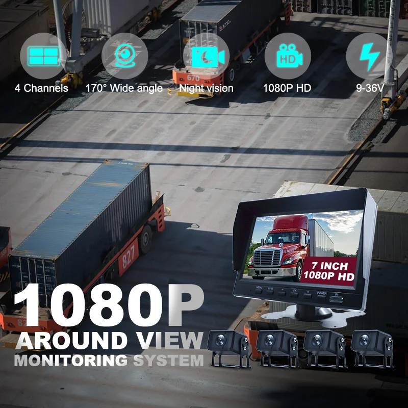 1080P HD Backup Camera System