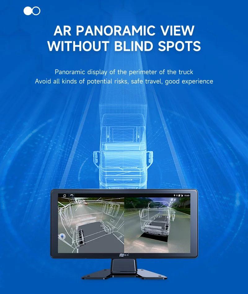 AR Panoramic View
Without Blind Spots