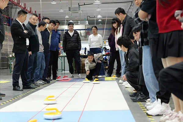 fun curling competition