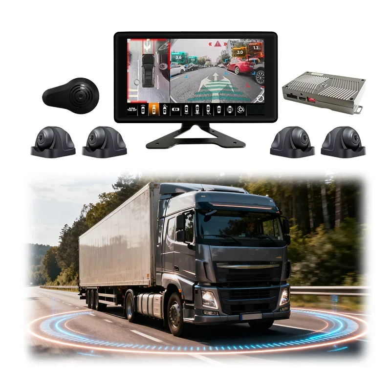 10.1 inch HDMI Touch Screen 360°Panorama BSD ADAS Vehicle MDVR
10.1 inch HDMI Touch Screen 360°Panorama BSD ADAS Vehicle MDVR