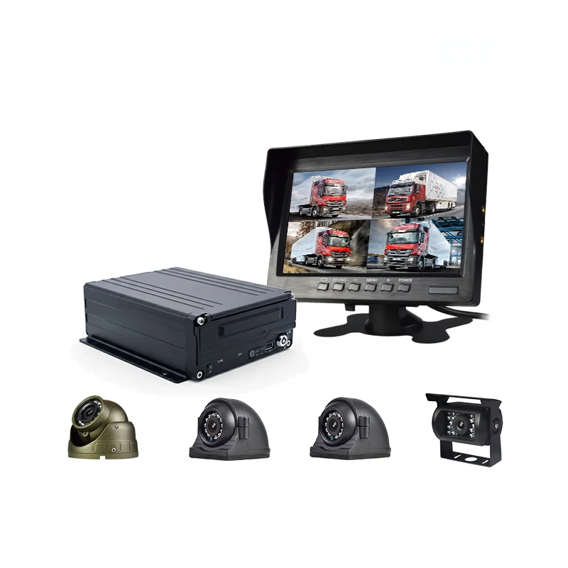 4-channel Mobile Digital Video Recorder (MDVR) / HP-V17