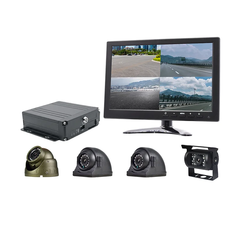 7 inch 1080P DVR Driving Monitoring System For Fleet Management / HP-V9