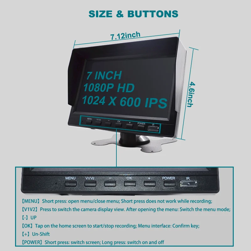 2CH 1080P Low-light full color camera / H2